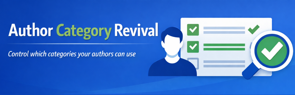 Author Category Revival