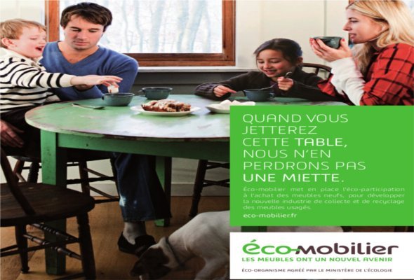 eco-mobilier L'éco-participation pour les meubles